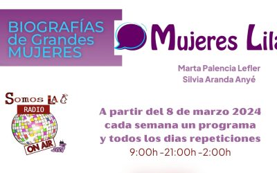 MUJERES LILA EN LA RADIO ON LINE SOMOS LA PERA